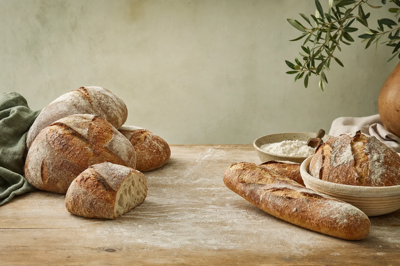 Bakery & Bread, certified organic products at Naturespan