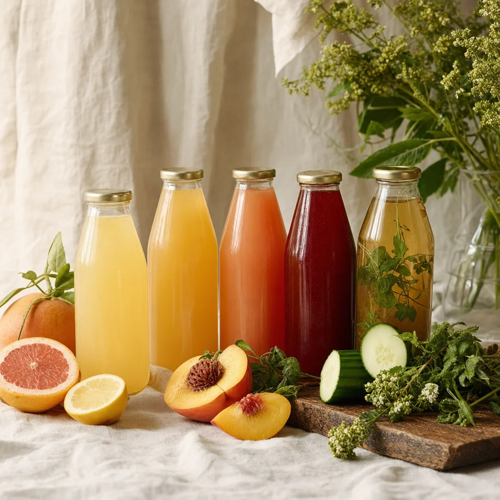 Drinks, certified organic products at Naturespan