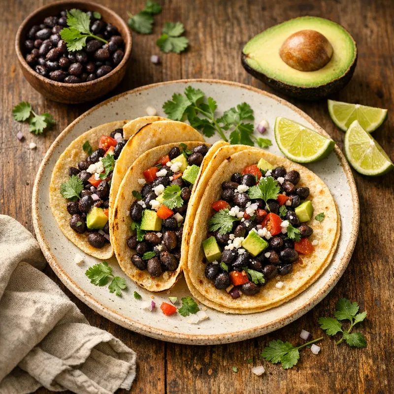 Black Bean Tacos