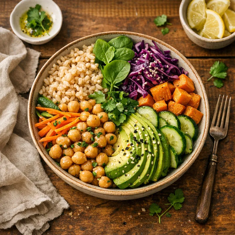 Rainbow Buddha Bowl