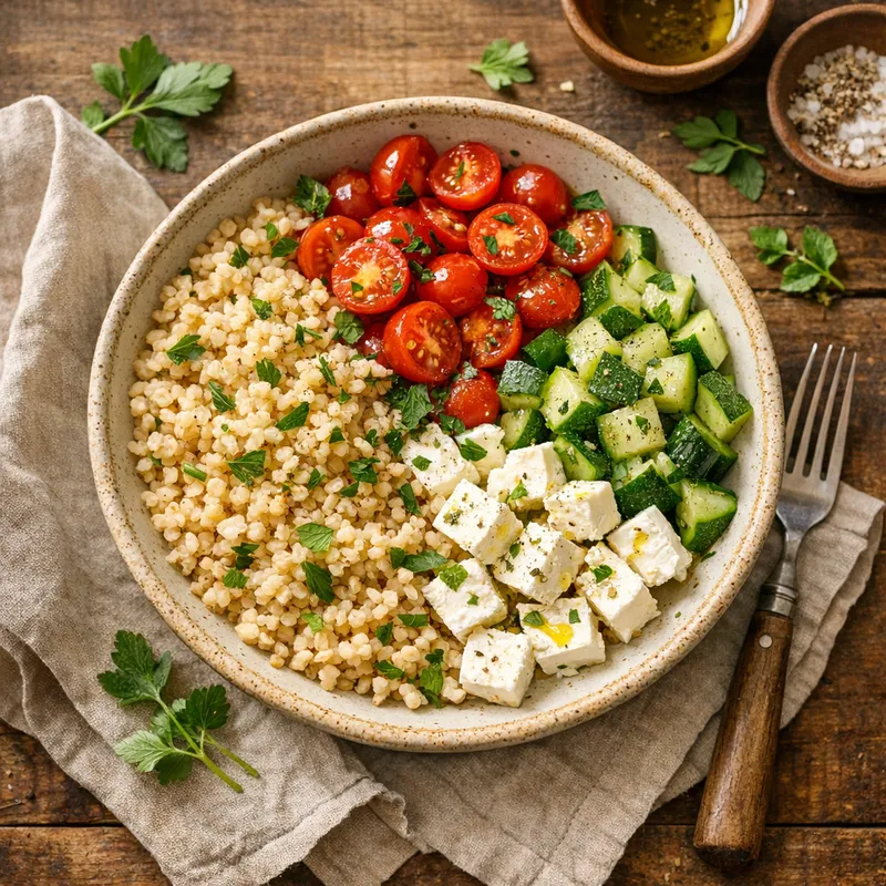Mediterranean Grain Bowl
