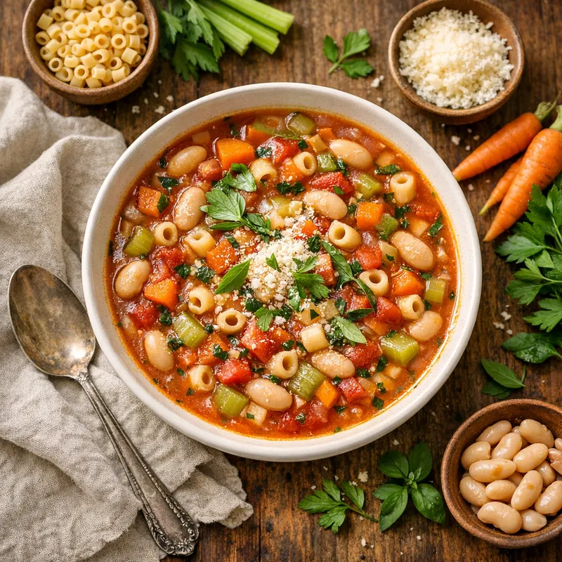 Classic Minestrone Soup