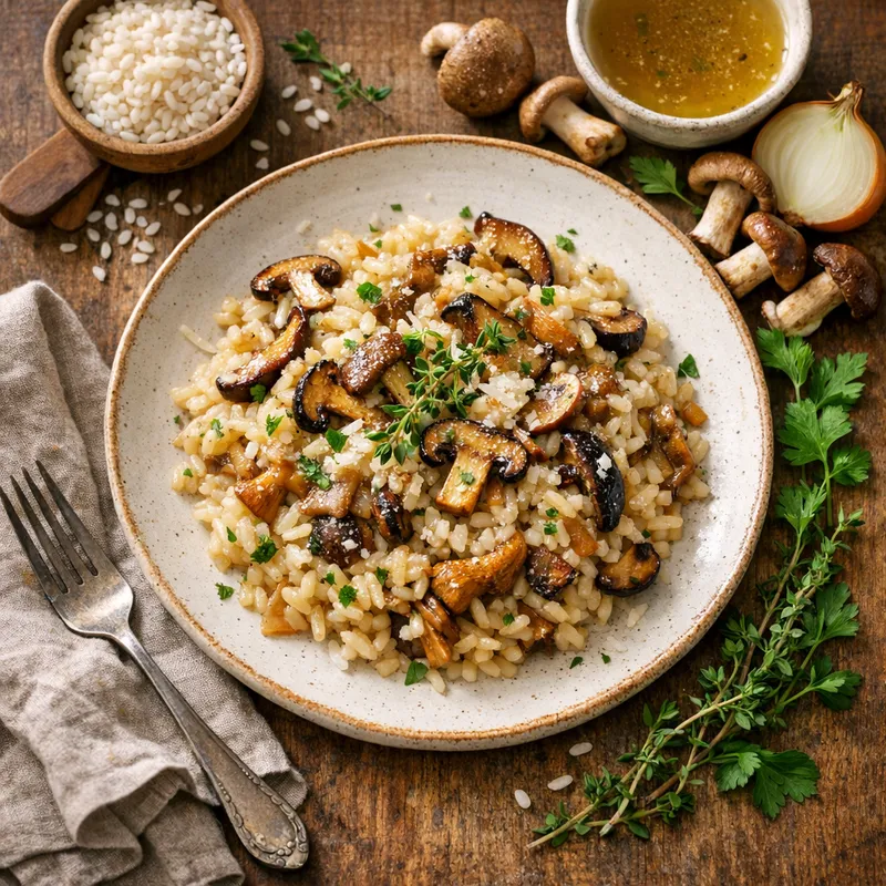 Wild Mushroom Risotto