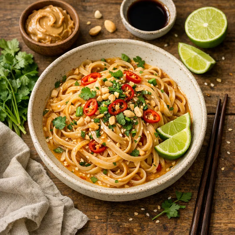 Spicy Peanut Noodles