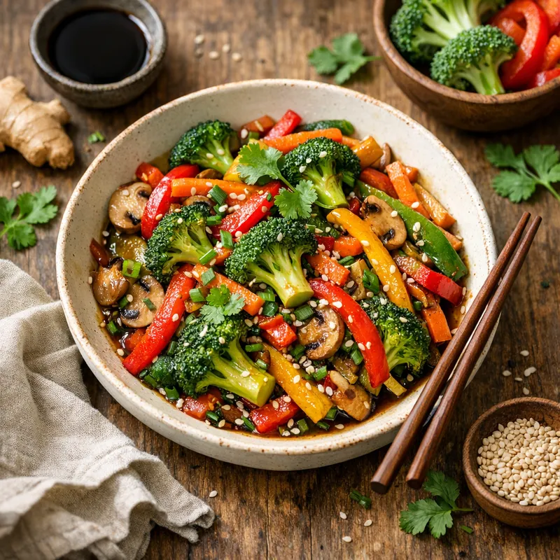 Organic Veggie Stir-Fry