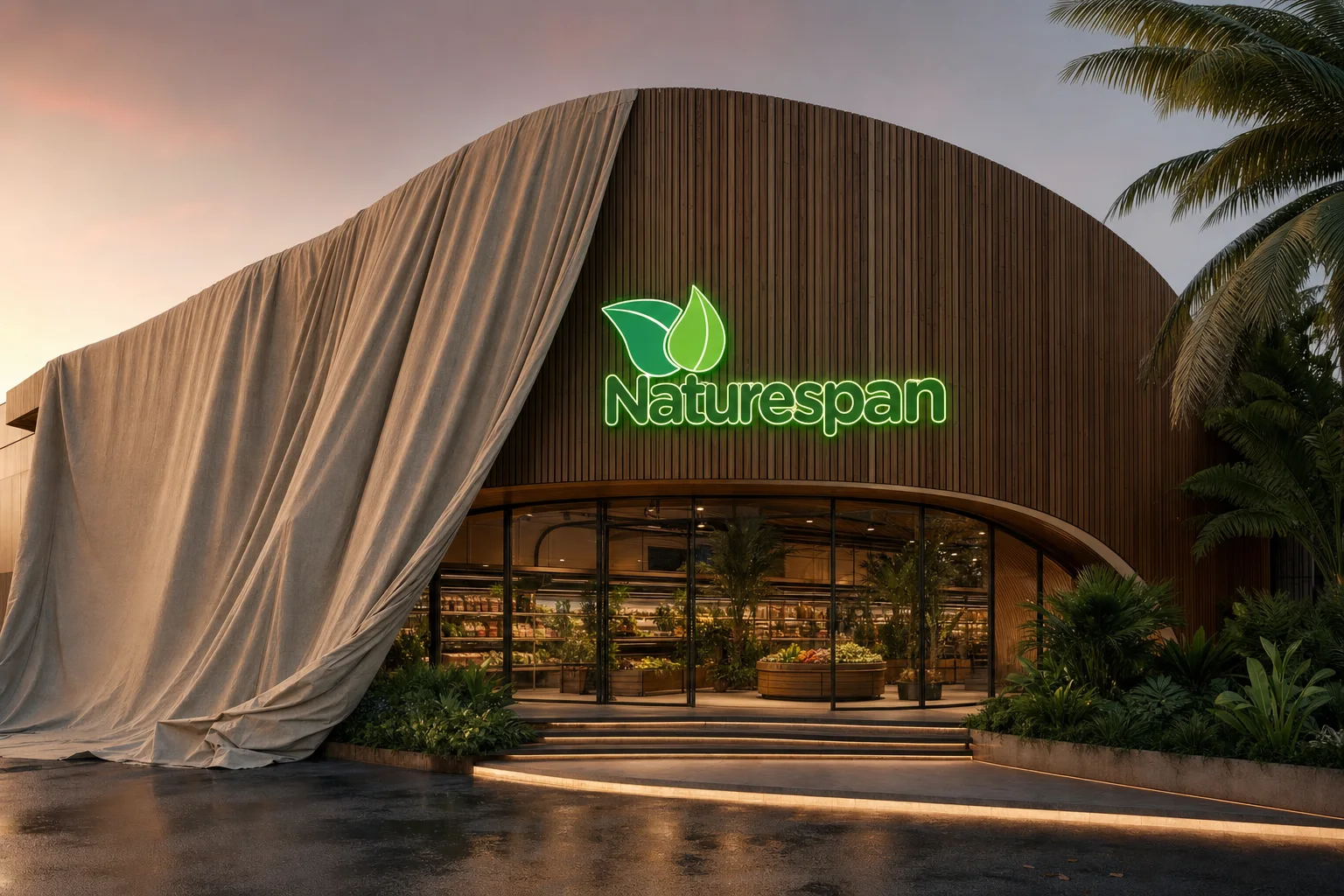The upcoming Naturespan organic store at Telfair, Moka