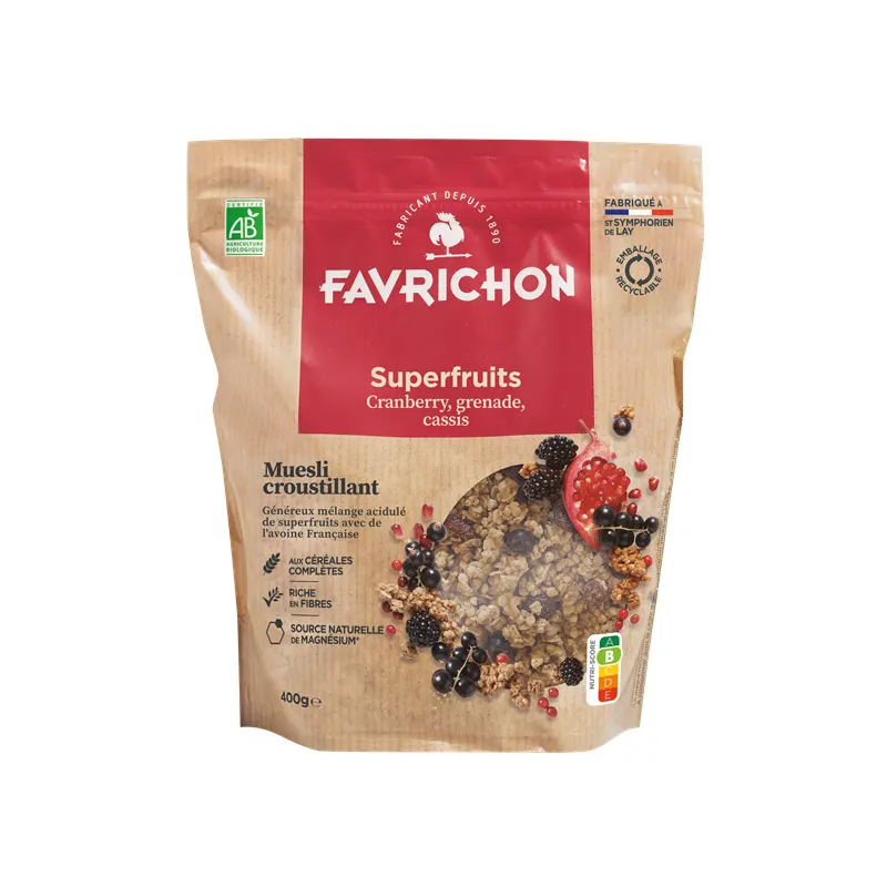 Crunchy Fruit Muesli 400g, FAVRICHON