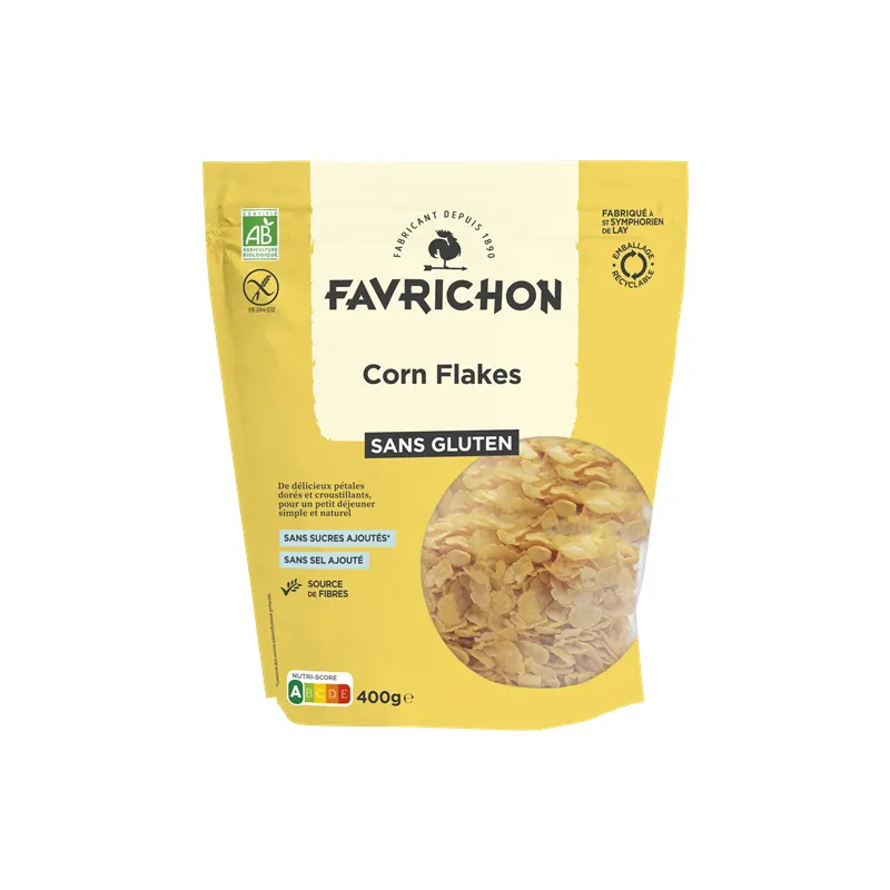 Gluten Free Corn Flakes 400g, FAVRICHON