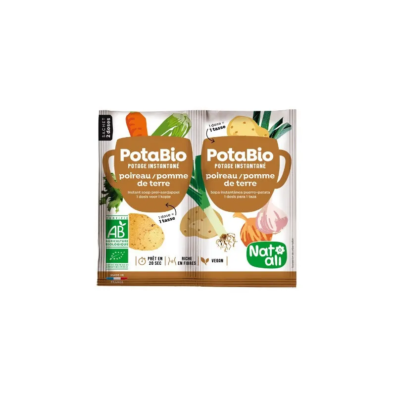 Potabio Leek/Potato Sachet 2 Doses, NATALI