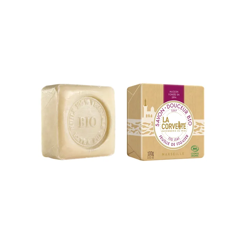 Gentle Fig Leaf Soap 100g, LA CORVETTE