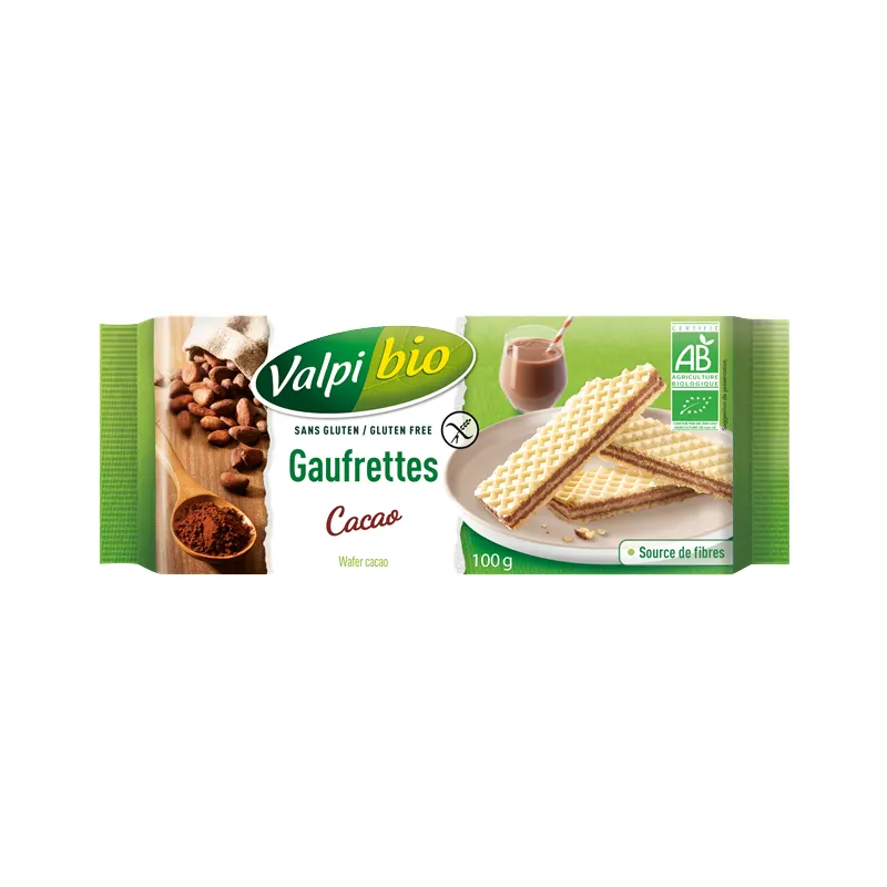 Cocoa Wafer 100g, VALPIBIO