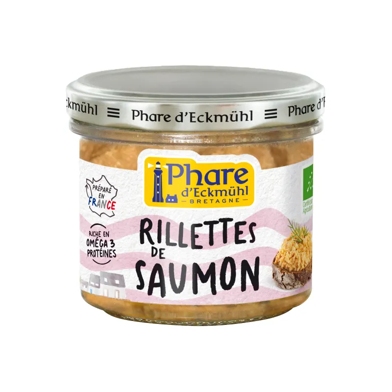 Salmon Rillettes 90g, PHARE D'ECKMUHL
