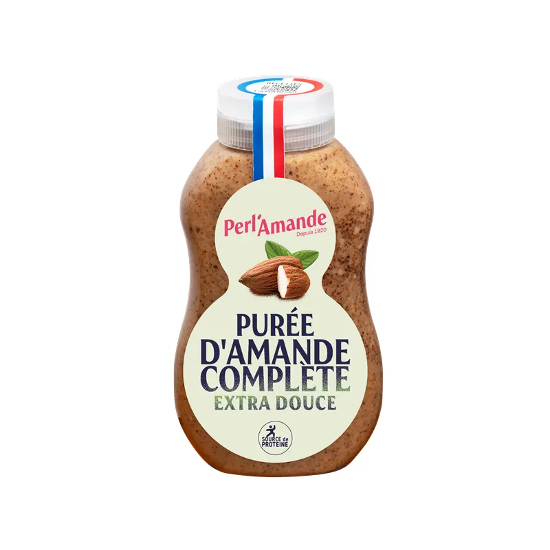 Organic Extra Smooth Almond Paste In Squeezer 250g, PERL'AMANDE