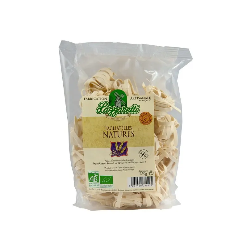 Organic Tagliatelle Pasta 250g, LAZZARETTI
