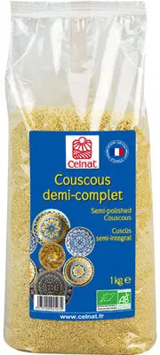 Semi-Whole Couscous France 1kg, CELNAT