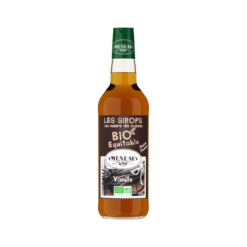 Sugar Cane Vanilla Barista Premium Syrup 50cl, MENEAU