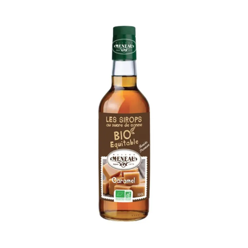 Sugar Cane Caramel Barista Premium Syrup 50cl, MENEAU