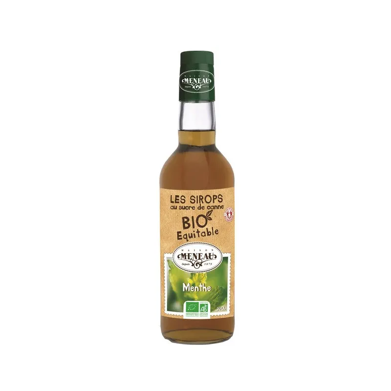 Cane Syrup Green Mint 50cl, MENEAU