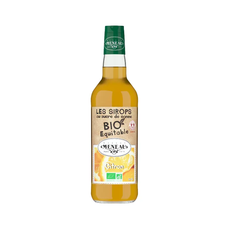 Cane Syrup Lemon 50cl, MENEAU