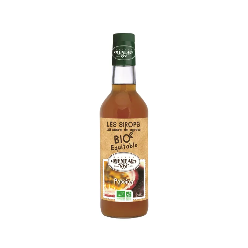 Cane Syrup Passion Fruit 50cl, MENEAU