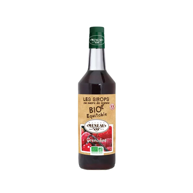 Sugar Cane Grenadine Syrup 1l, MENEAU