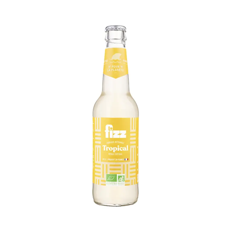 Fizz Sparkling Tropical Drink, With Pineapple Juice 33cl, MENEAU