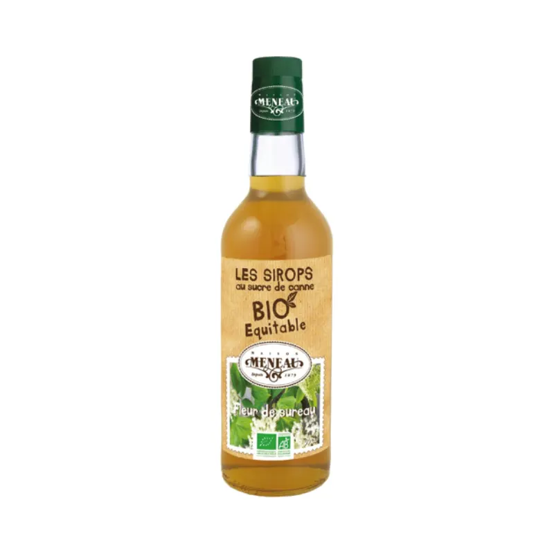 Sugar Cane Elderflower Syrup 50cl, MENEAU