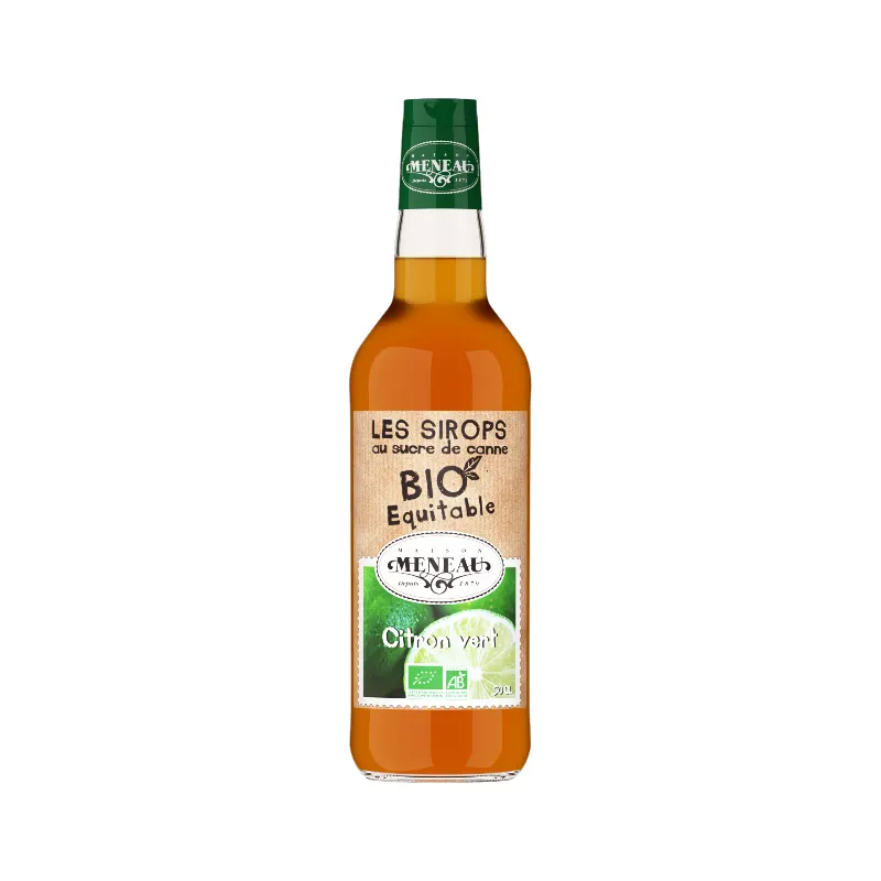 Sugar Cane Lime Syrup 50cl, MENEAU