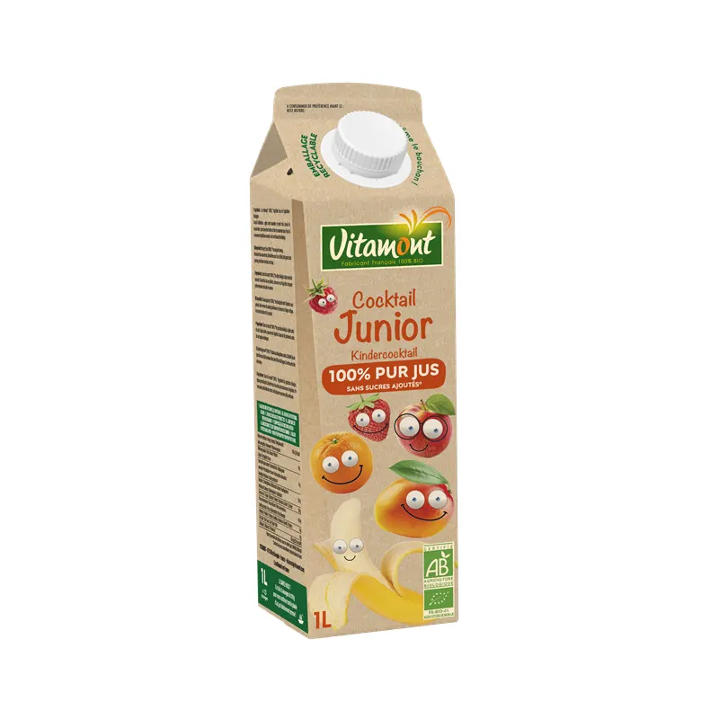 Junior Cocktail 100% Pure Juice No Added Sugars 1l, VITAMONT