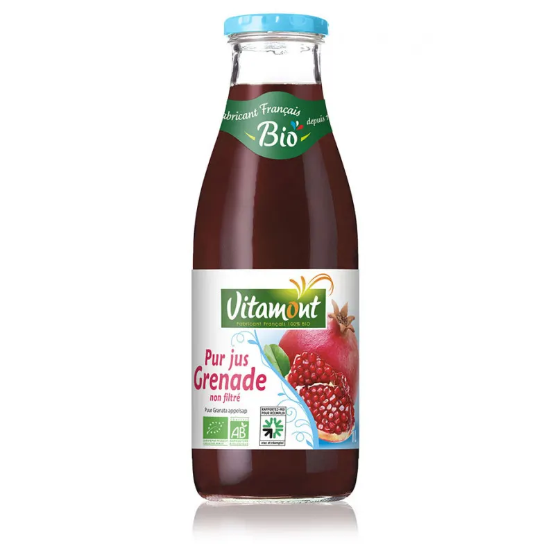 Pure Unfiltered Pomegranate Juice 25cl, VITAMONT