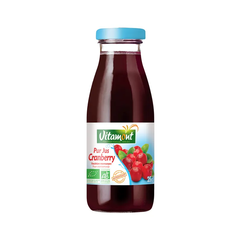 Pure Cranberry Juice 25cl, VITAMONT