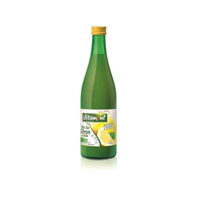 Pure Lemon Juice 50cl, VITAMONT