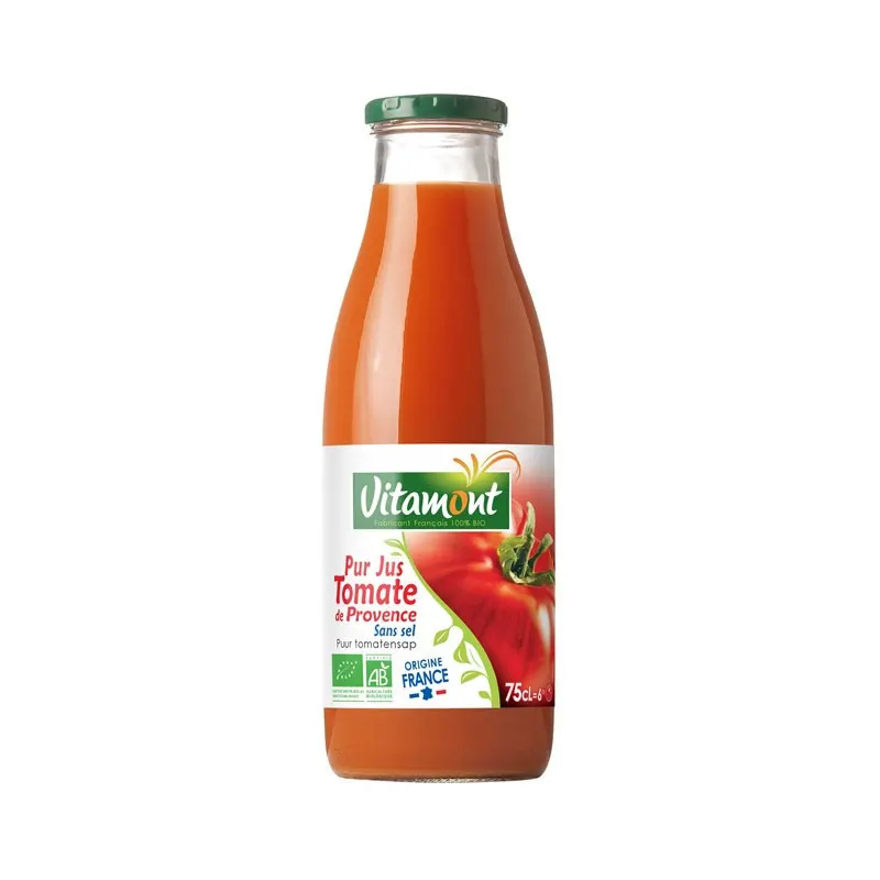 Provence Tomato Juice No Salt 75cl, VITAMONT