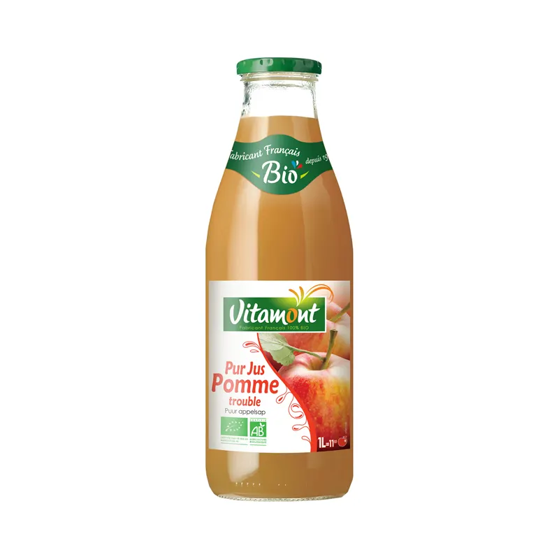 Pure Cloudy Apple Juice 1l, VITAMONT
