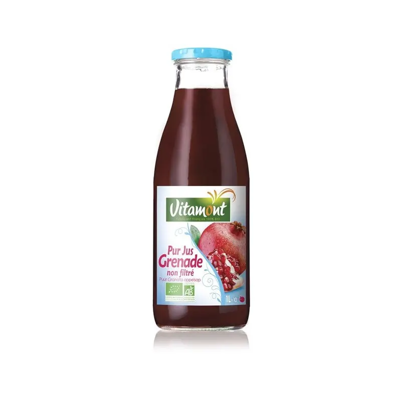 Pure Pomegranate Juice Unfiltered 1l, VITAMONT