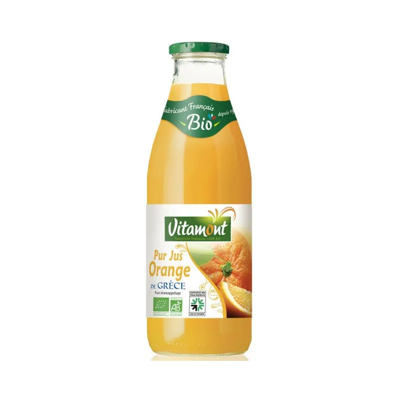 Pure Orange Juice From Greece 1l, VITAMONT