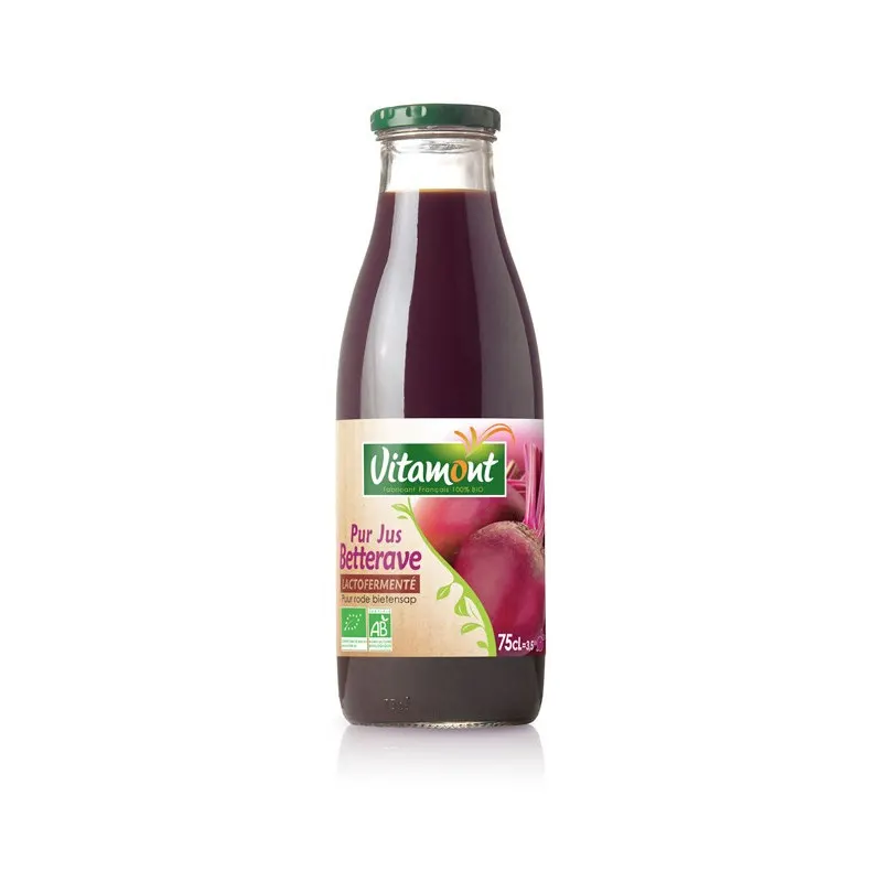 Lacto Fermented Beetroot Juice 75cl, VITAMONT