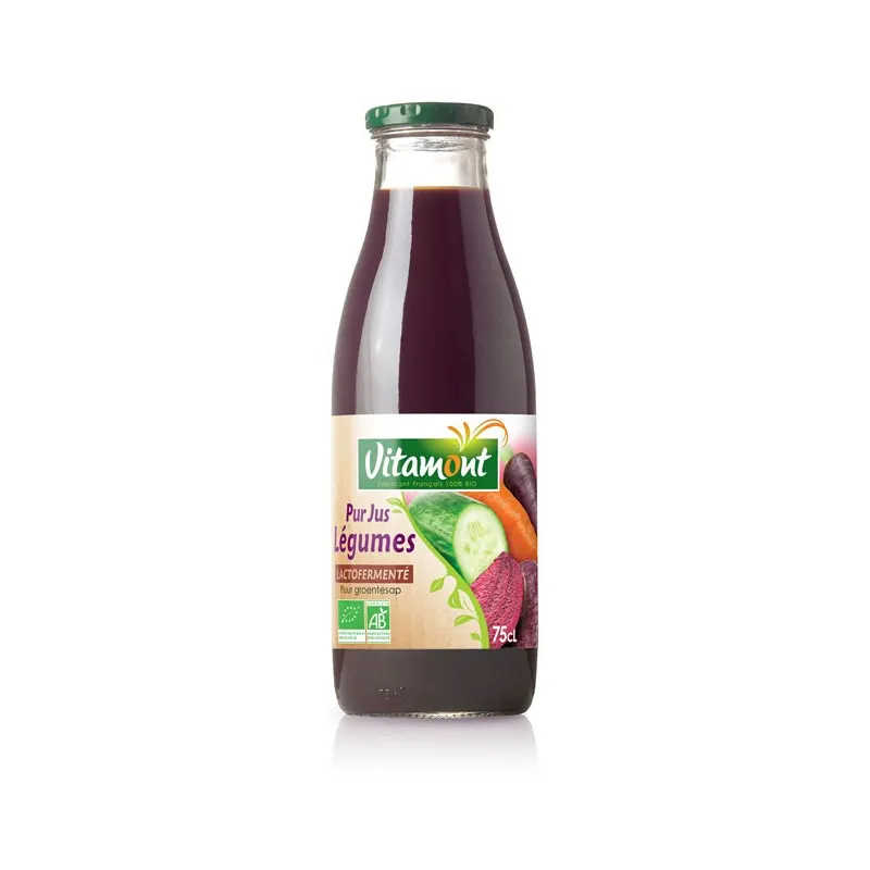 Lacto Fermented Vegetable Juice 75cl, VITAMONT