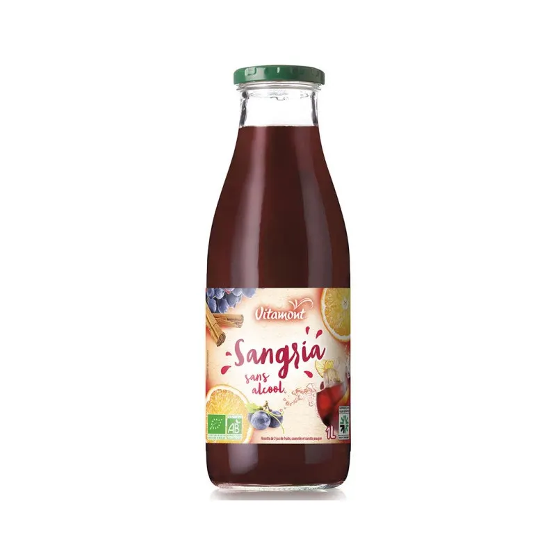 Sangria (Alcohol Free Cocktail) 1l, VITAMONT