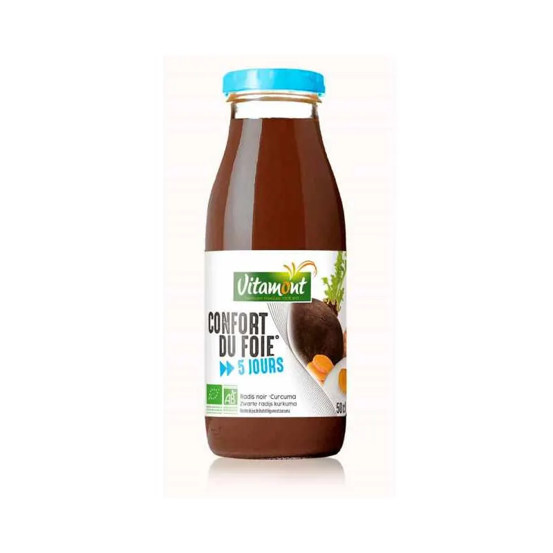 Liver Comfort Juice Black Radish - Turmeric 50cl, VITAMONT