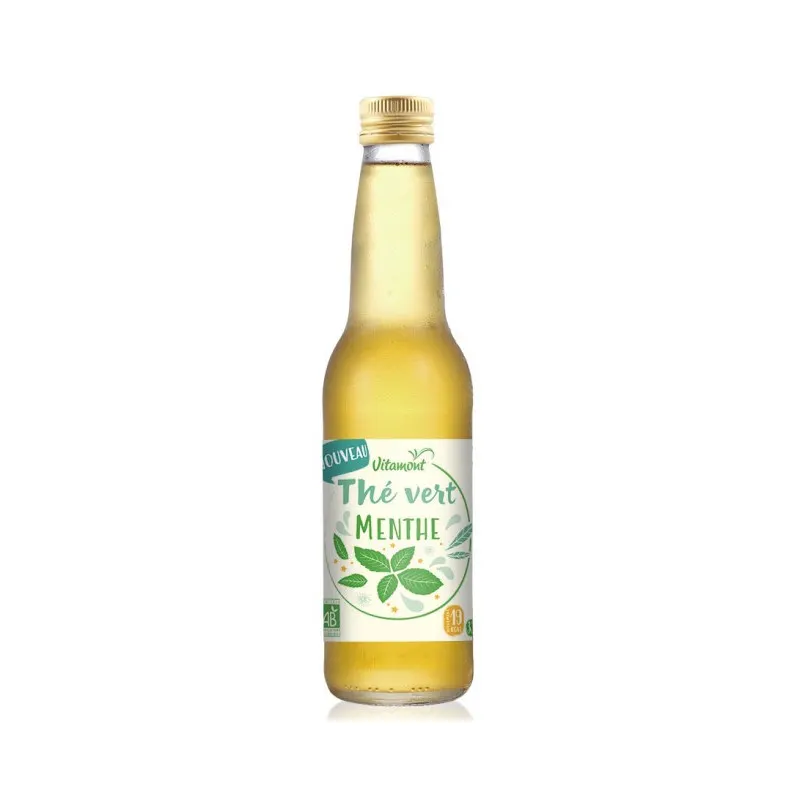 Iced Tea, Green Tea Mint 33cl, VITAMONT