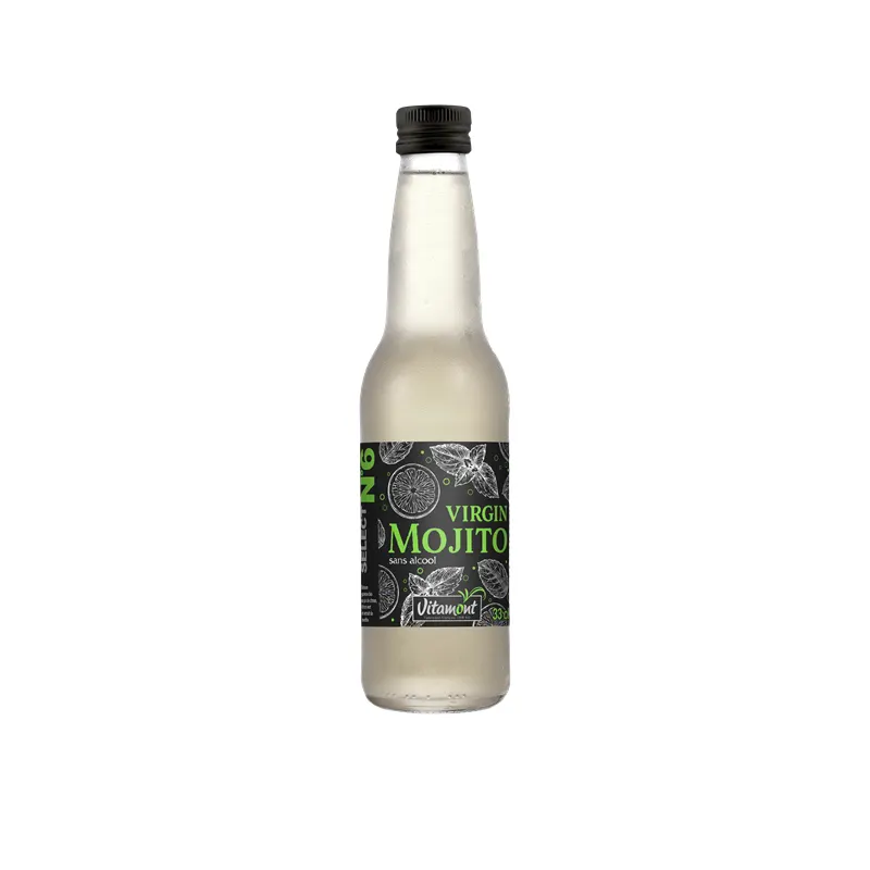 Virgin Mojito, Sparkling Drink 33cl, VITAMONT