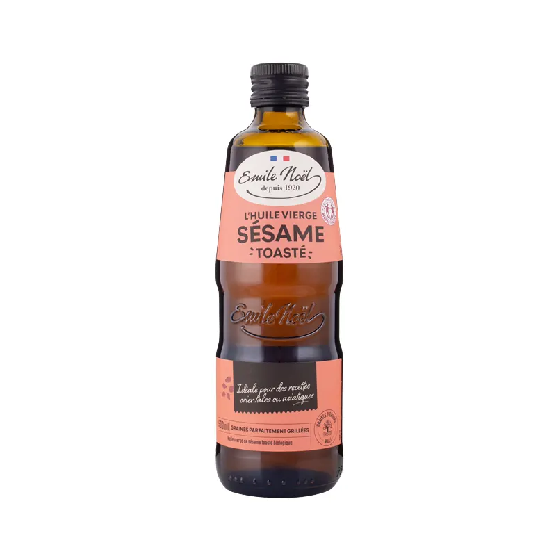 Toasted Virgin Sesame Oil 500ml, EMILE NOEL