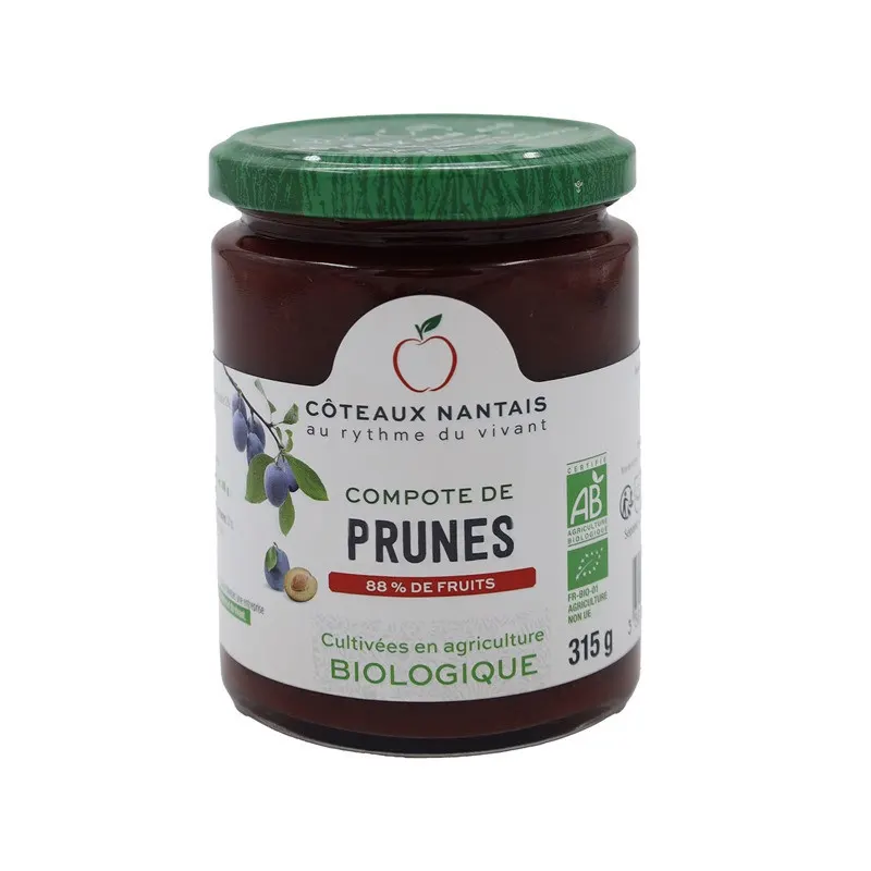 Plum Puree 315g, COTEAUX NANTAIS