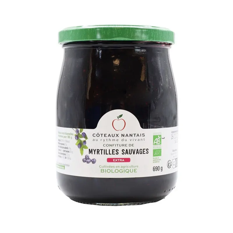 Blueberry Jam 690g, COTEAUX NANTAIS