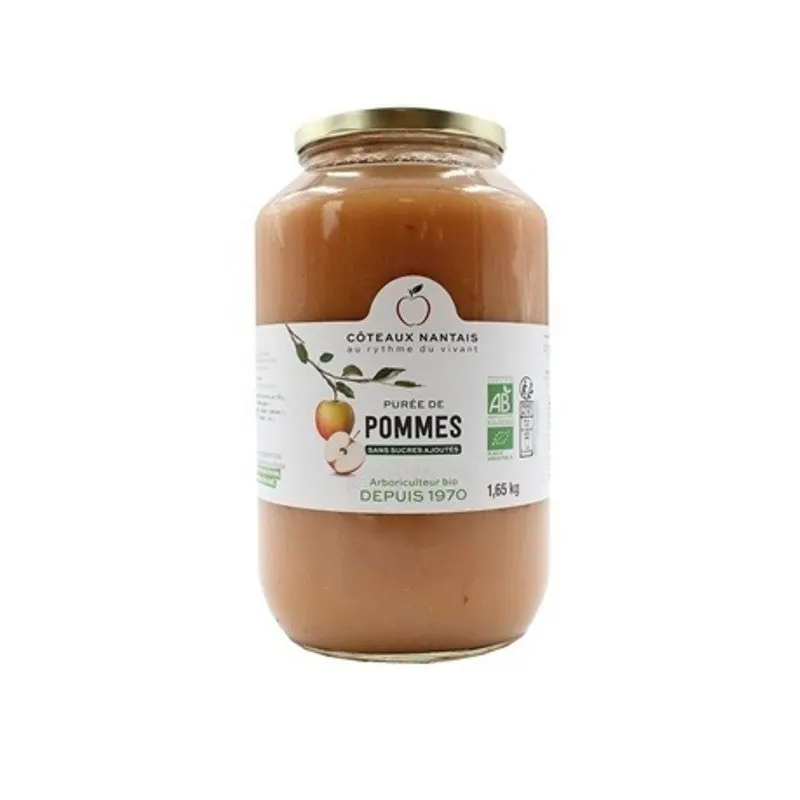 Apple Purée Maxi Family 1,65kg, COTEAUX NANTAIS