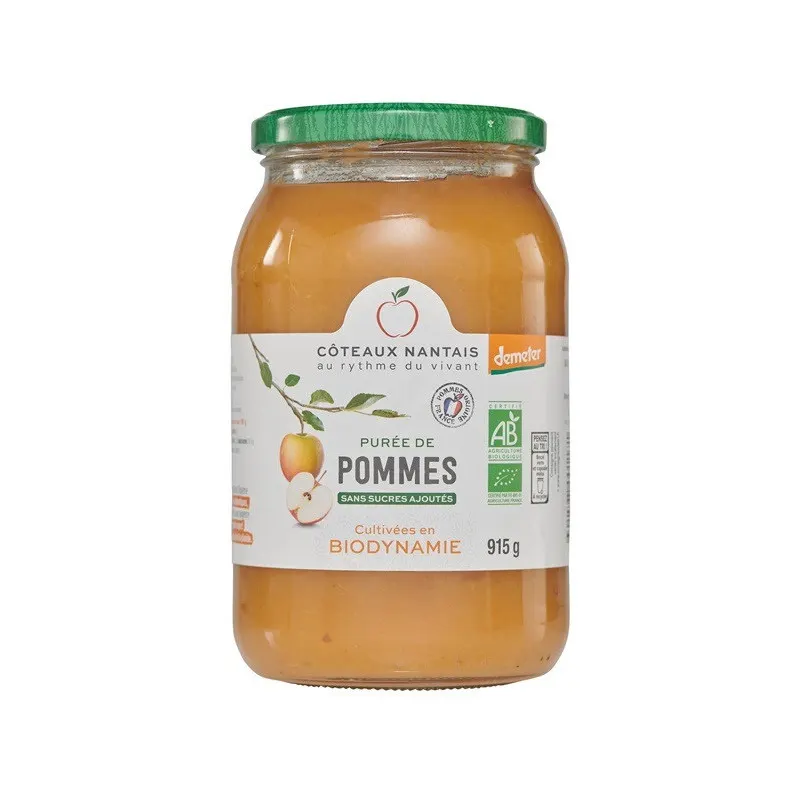 Apple Purée Demeter 915g, COTEAUX NANTAIS