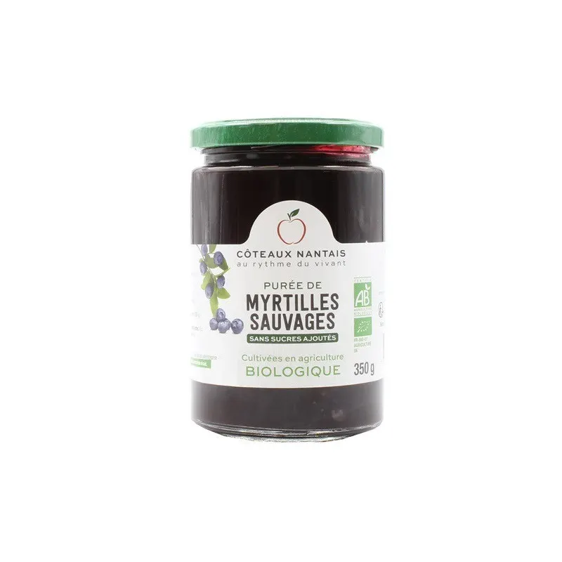 Blueberry Purée 350g, COTEAUX NANTAIS