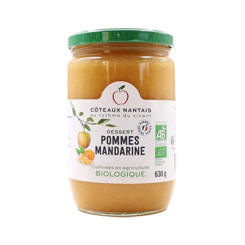 Apple Dessert With Mandarin 630g, COTEAUX NANTAIS