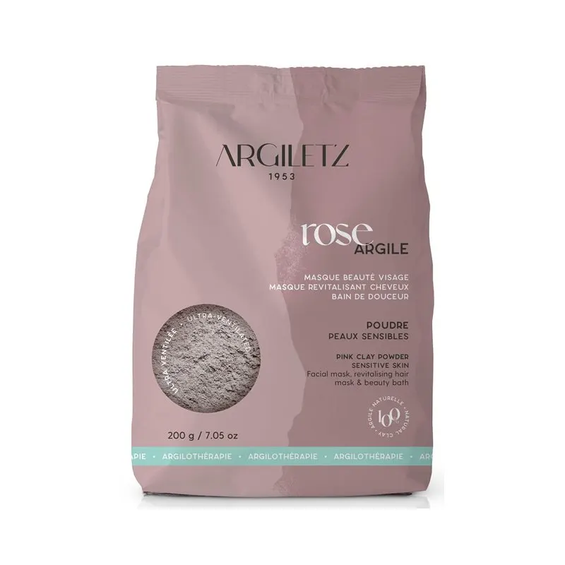 Ultra-Ventilated Pink Clay 200g, ARGILETZ